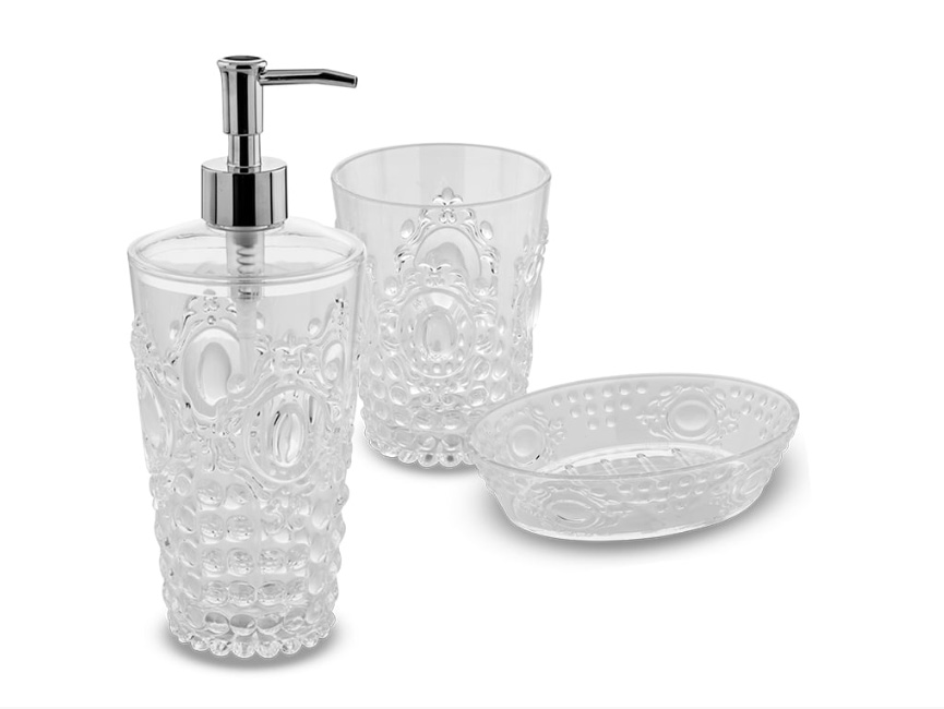 JOLIE CLEAR Accessori d'appoggio in resina accessori bagno Cipí