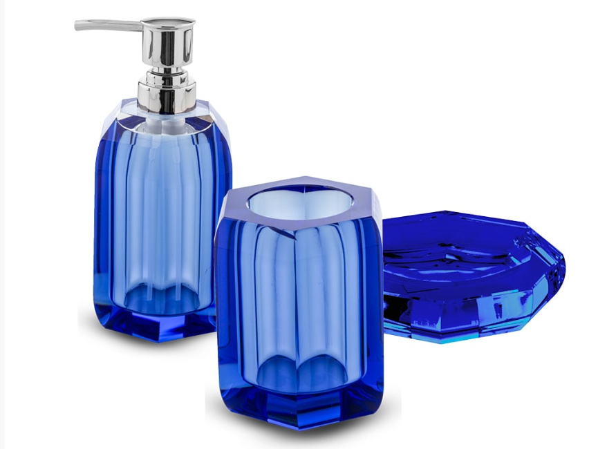 SAPPHIRE Accessori d'appoggio in vetro accessori bagno Cipí