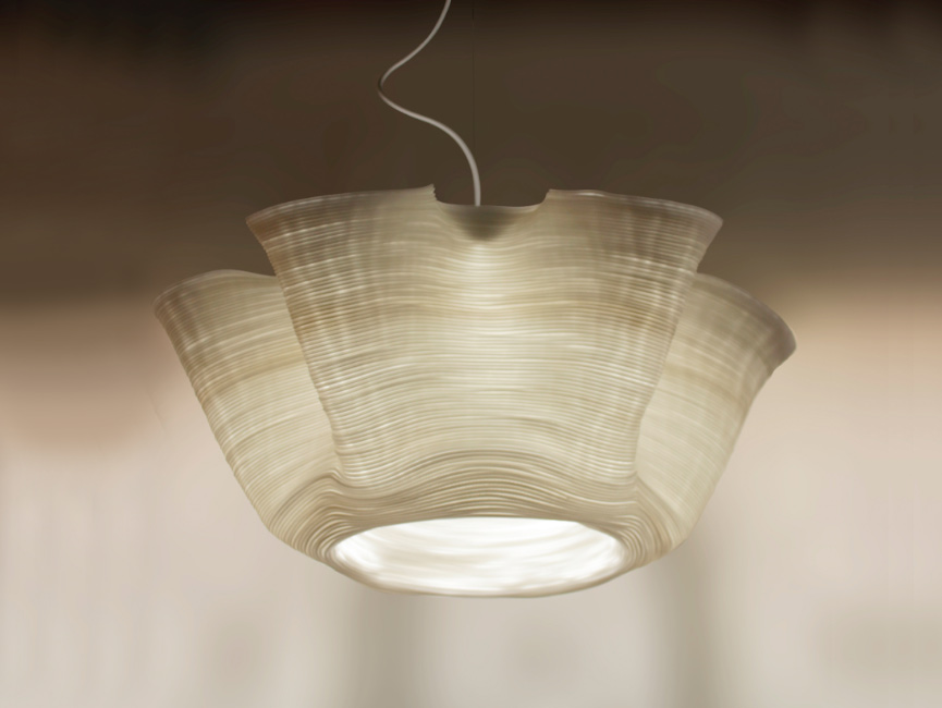JAMUR PENDANT LAMP Questa collezione di luci eterea é interamente realizzata a mano utilizzando cerniere che creano simmetrie interrotte ed al tempo stesso sinuose atmosfere. Illuminazione accessori arredo bagno Cipí