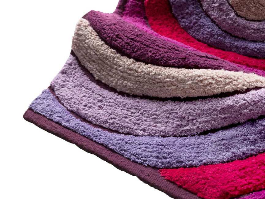 DROPS Soffice tappeto bagno in cotone 100% con tessitura a rilievo in cinque gradazioni di colore filato Tappeti accessori arredo bagno Cipí