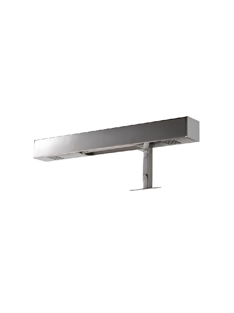 LEGGIO10 Lampada a sezione squadrata Illuminazione accessori arredo bagno Gaia