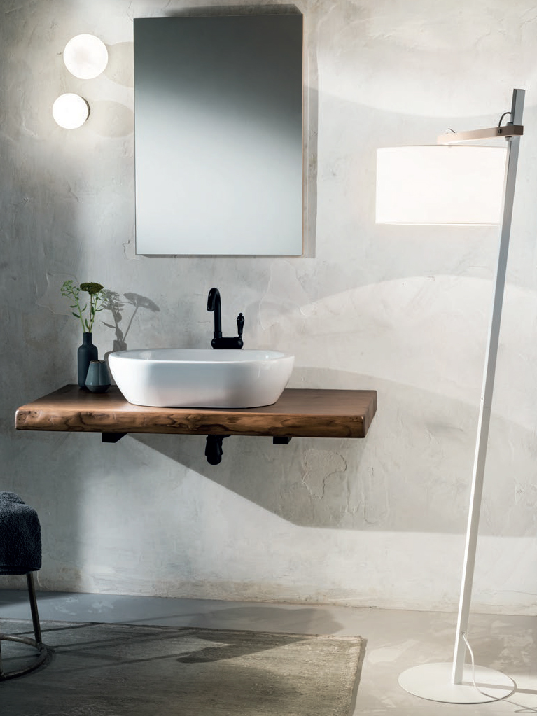 WOOD 3 Serie Industrial Mobili Bagno Gaia