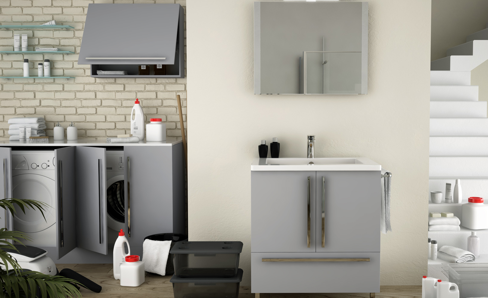 Composizione 11 Serie Nemi Mobili Bagno GranTour