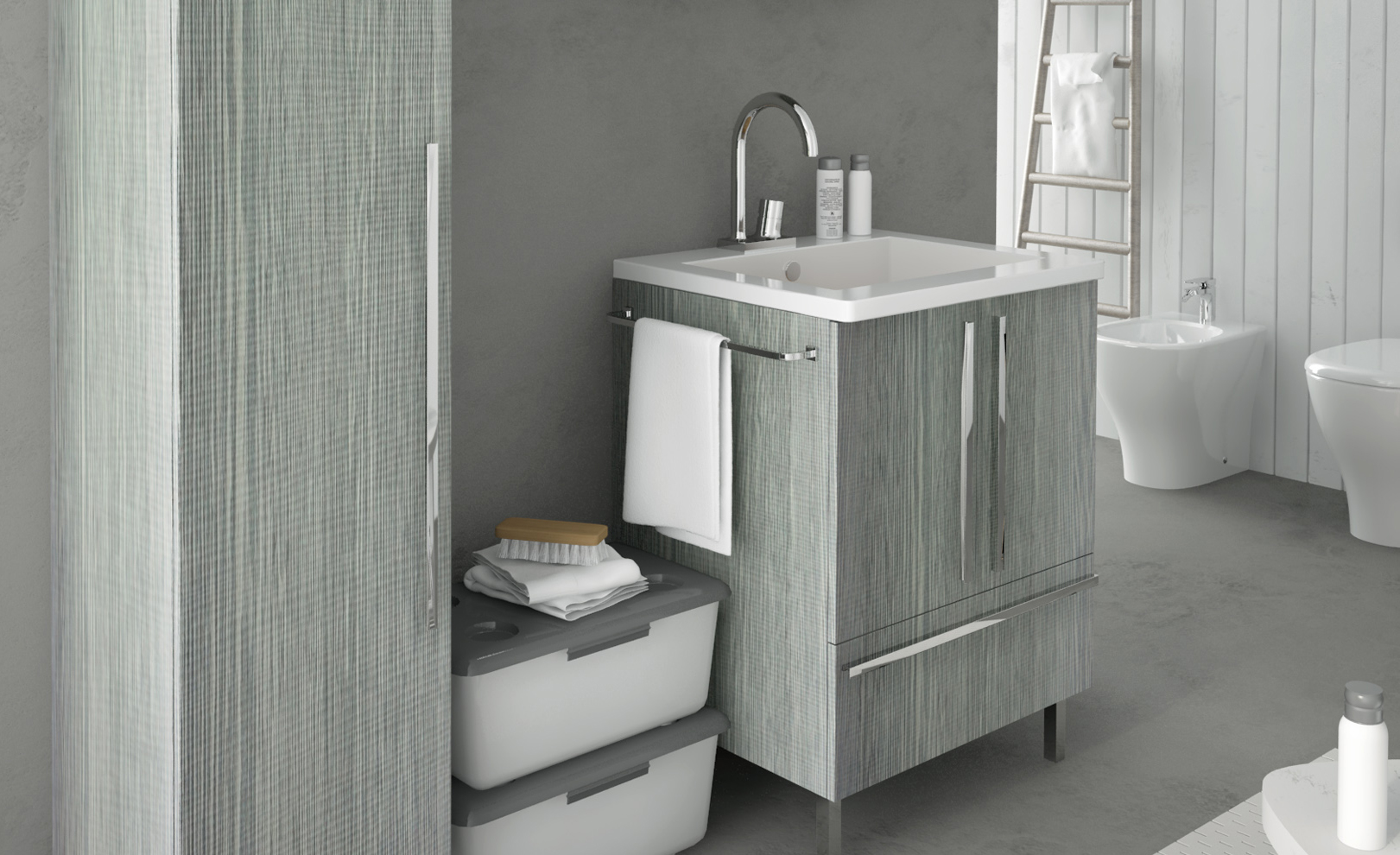 Composizione 14 Serie Nemi Mobili Bagno GranTour