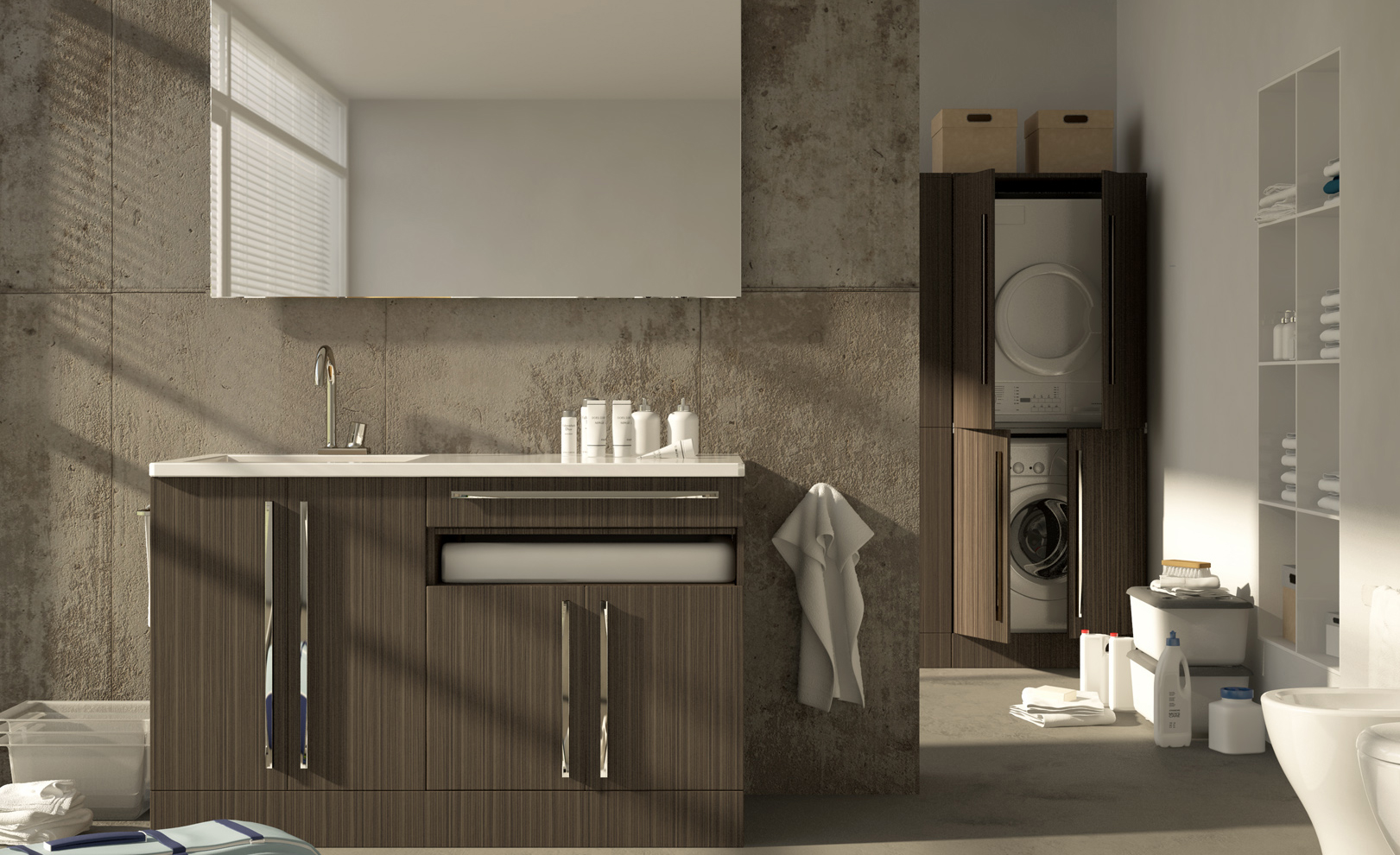 Composizione 16 Serie Nemi Mobili Bagno GranTour