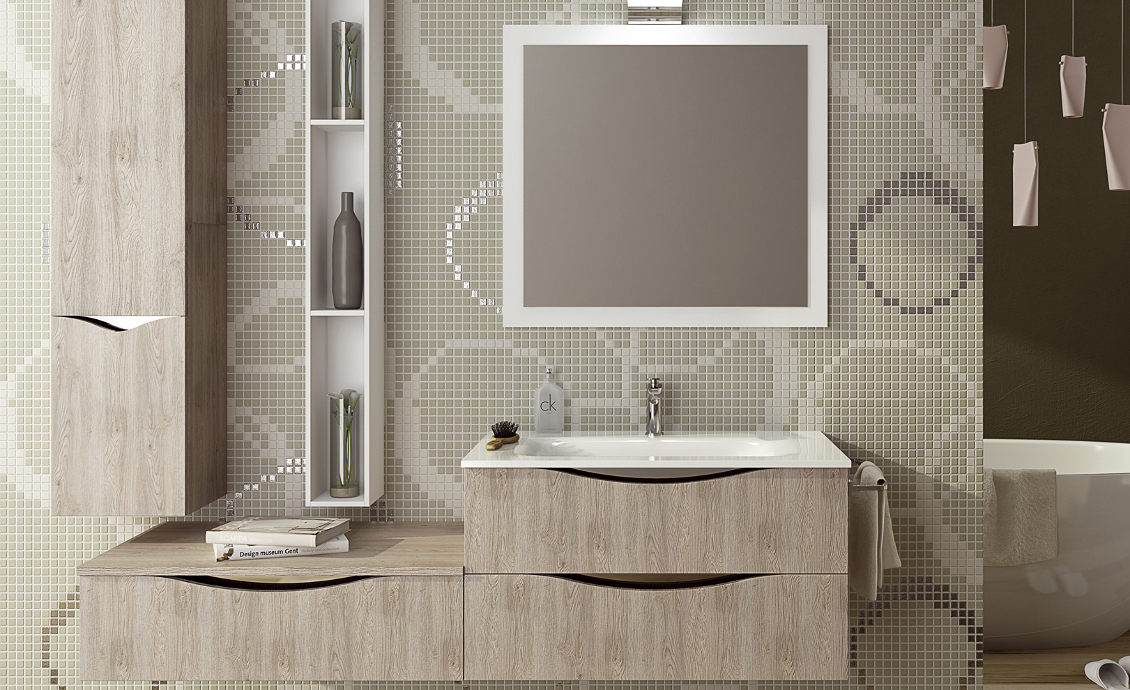 Composizione 02 Serie Time Day Mobili Bagno GranTour