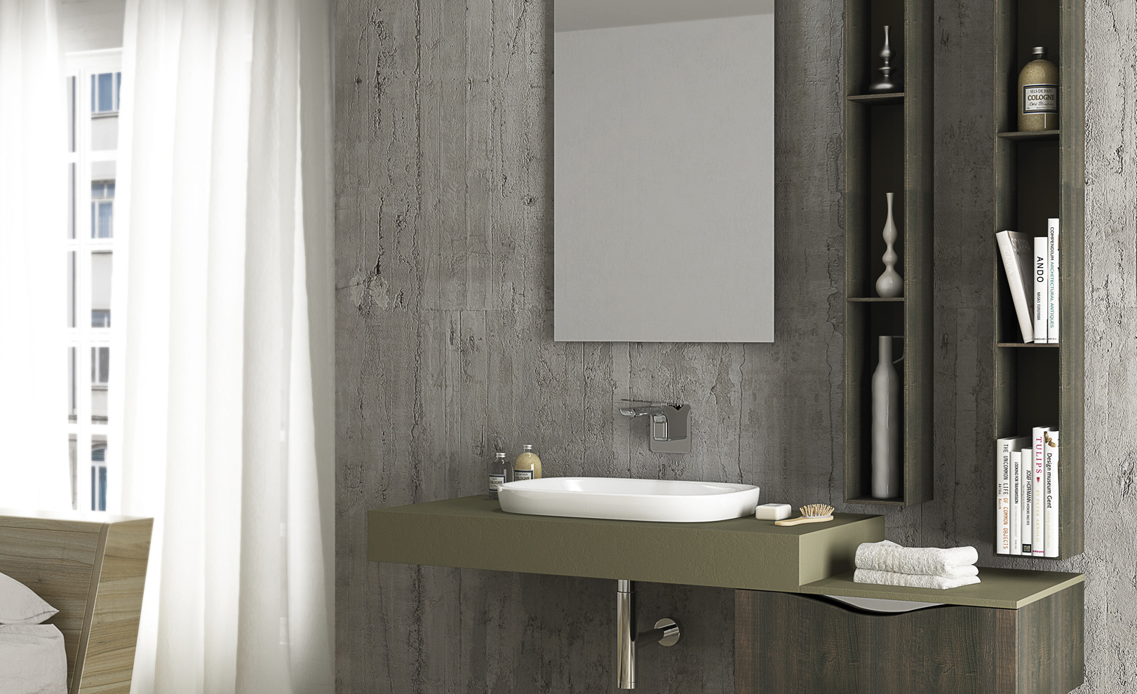 Composizione 04 Serie Time Day Mobili Bagno GranTour