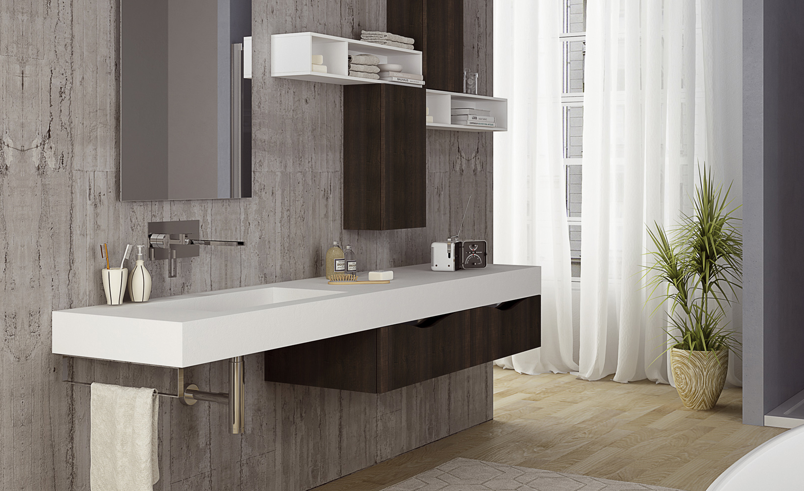 Composizione 08 Serie Time Day Mobili Bagno GranTour