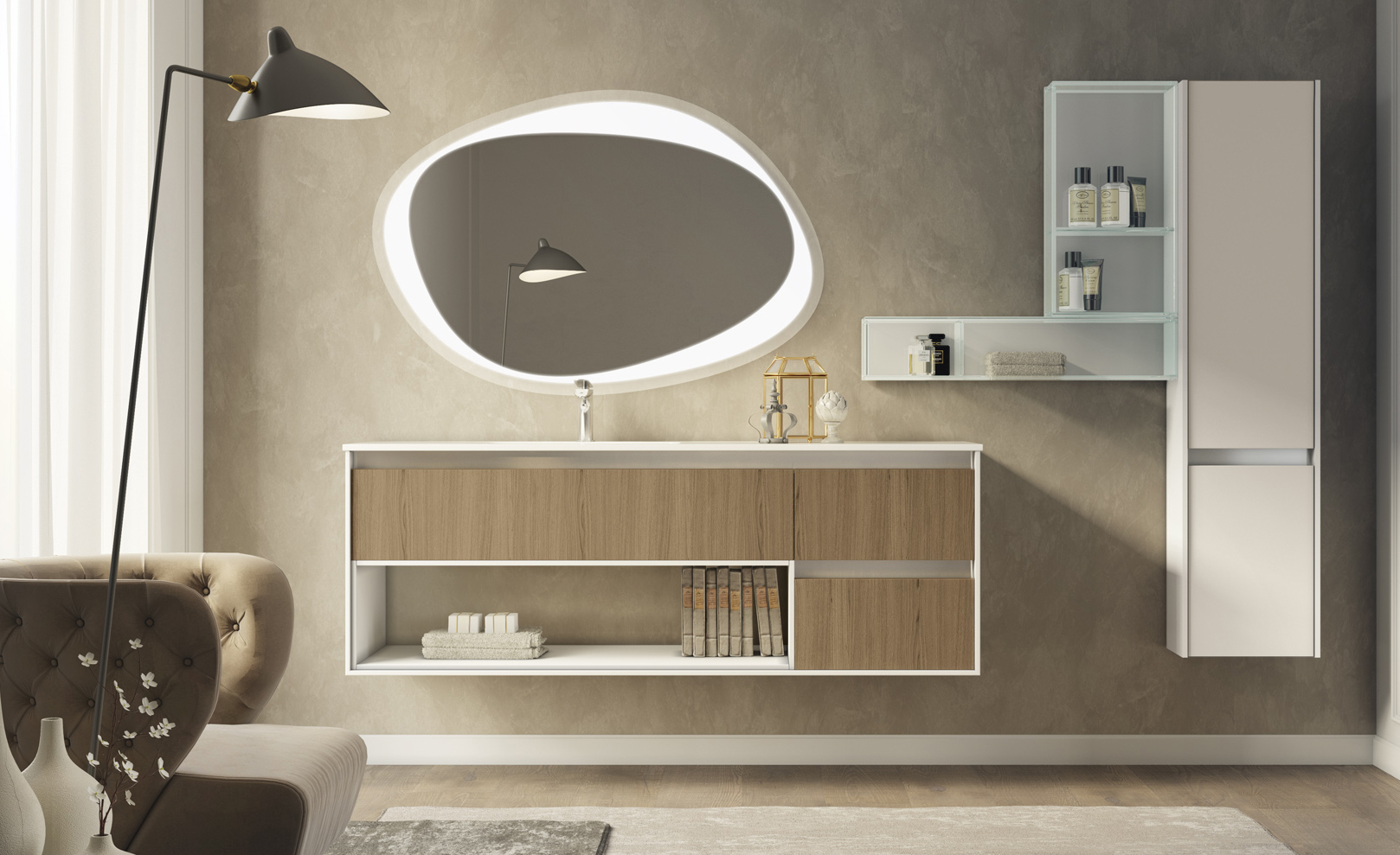 Composizione 03 Serie Time Line Mobili Bagno GranTour