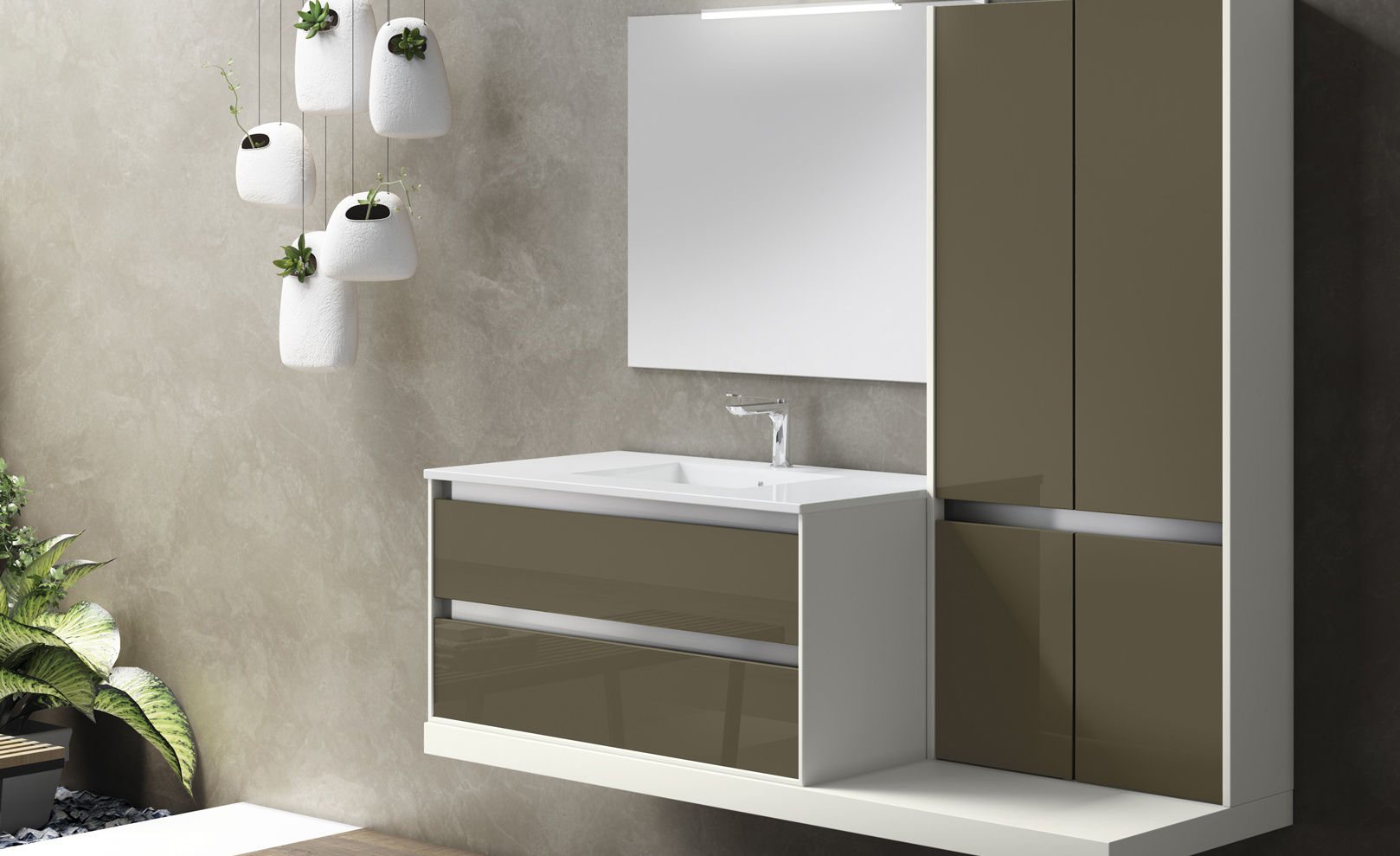 Composizione 05 Serie Time Line Mobili Bagno GranTour