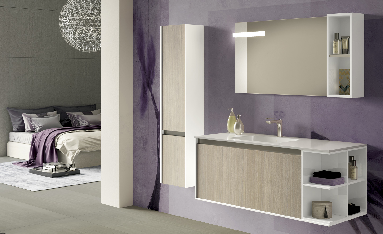 Composizione 08 Serie Time Line Mobili Bagno GranTour