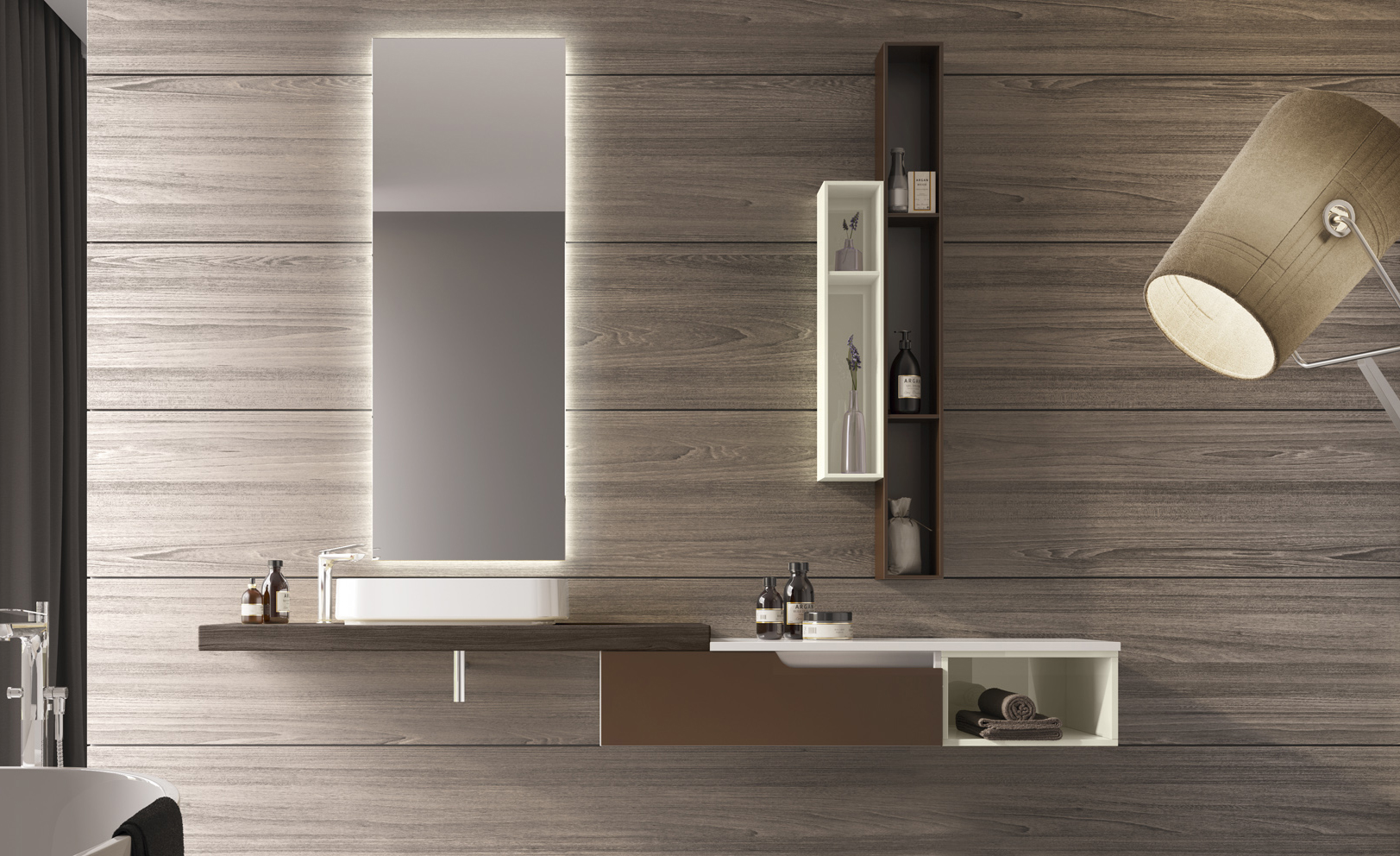 Composizione 03 Serie Time Point Mobili Bagno GranTour