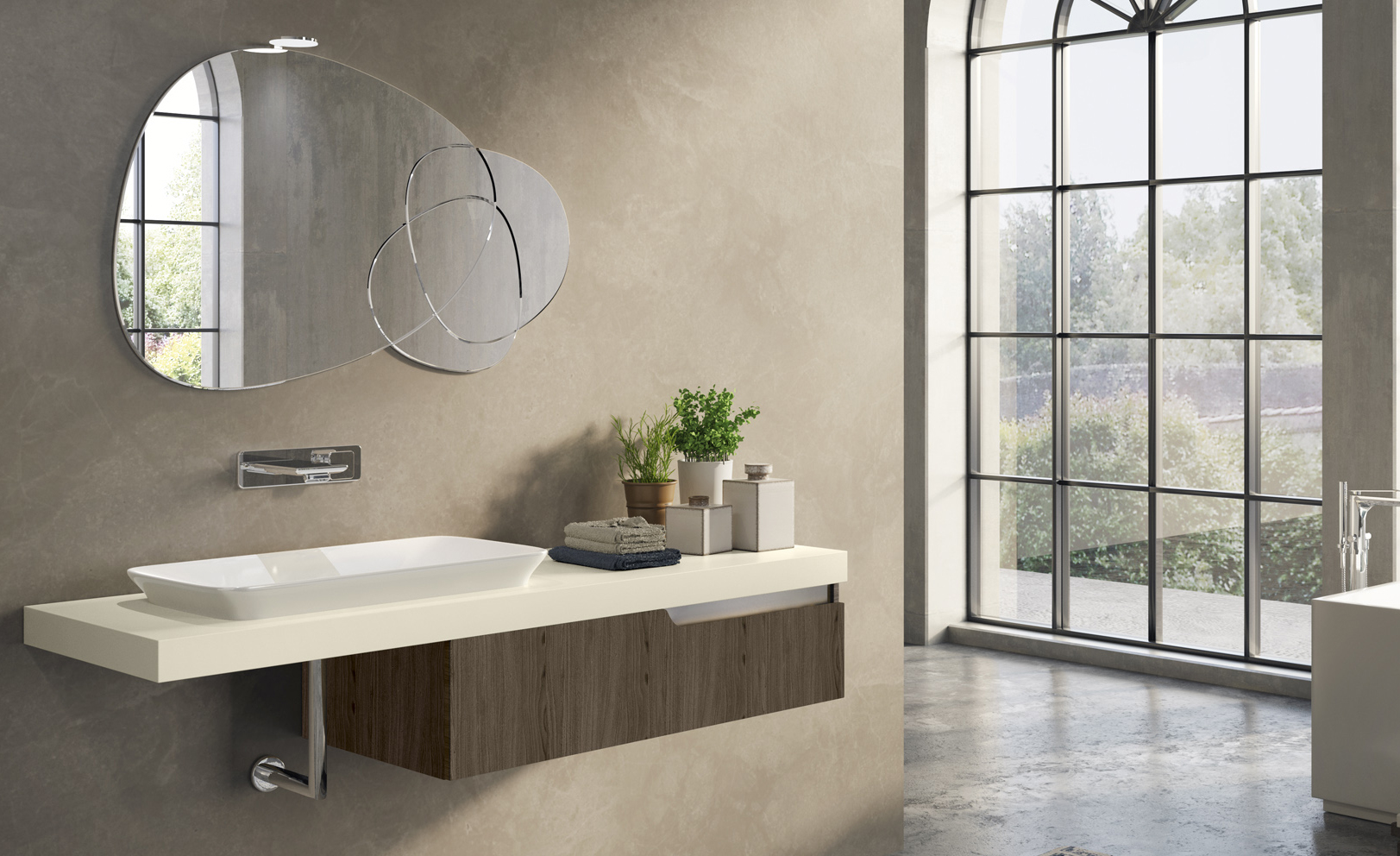 Composizione 05 Serie Time Point Mobili Bagno GranTour