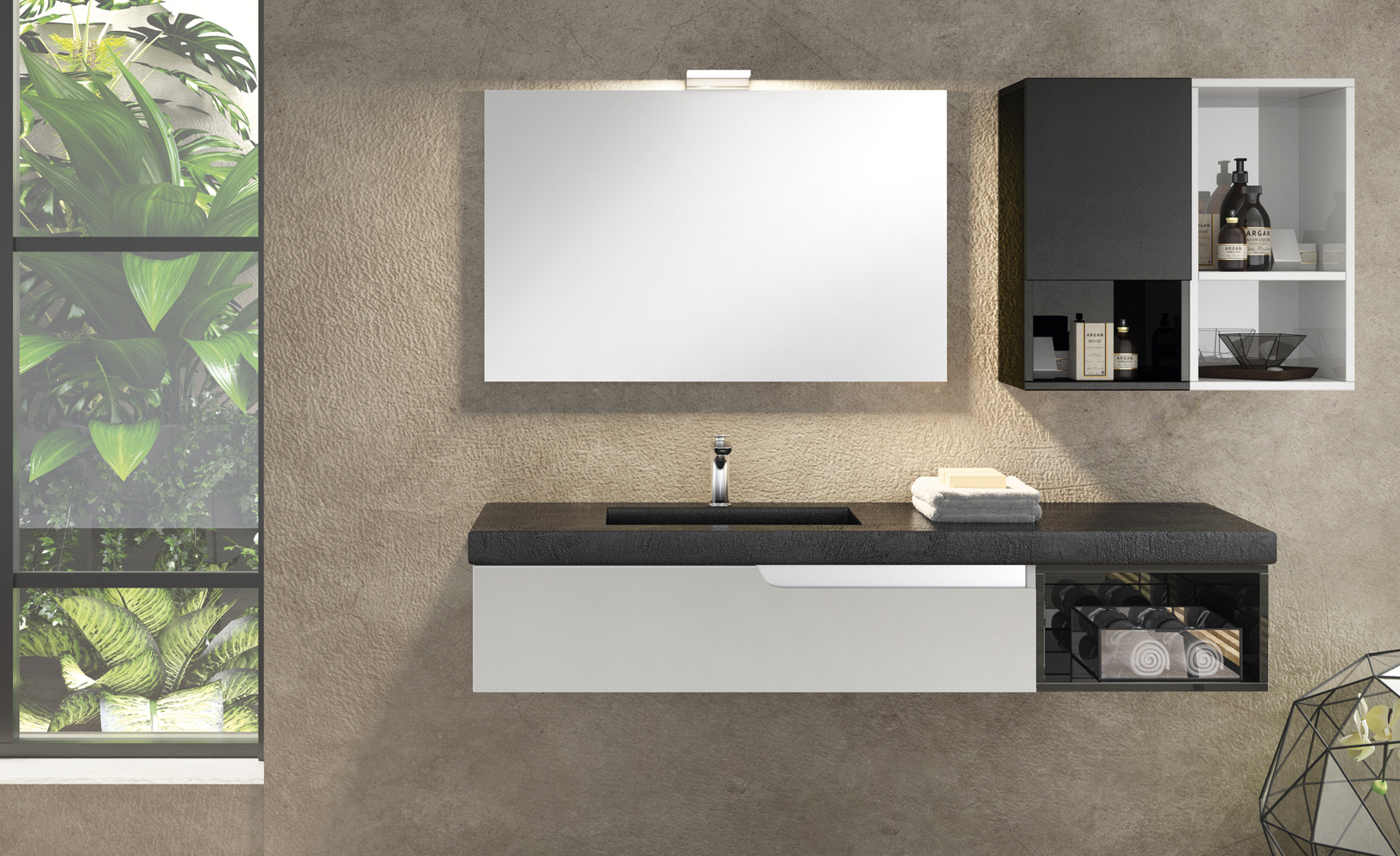 Composizione 08 Serie Time Point Mobili Bagno GranTour