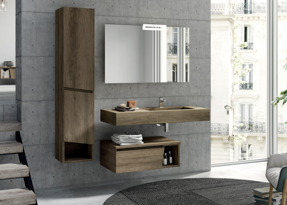 Composizione 06 serie Seven Mobili Bagno Licor