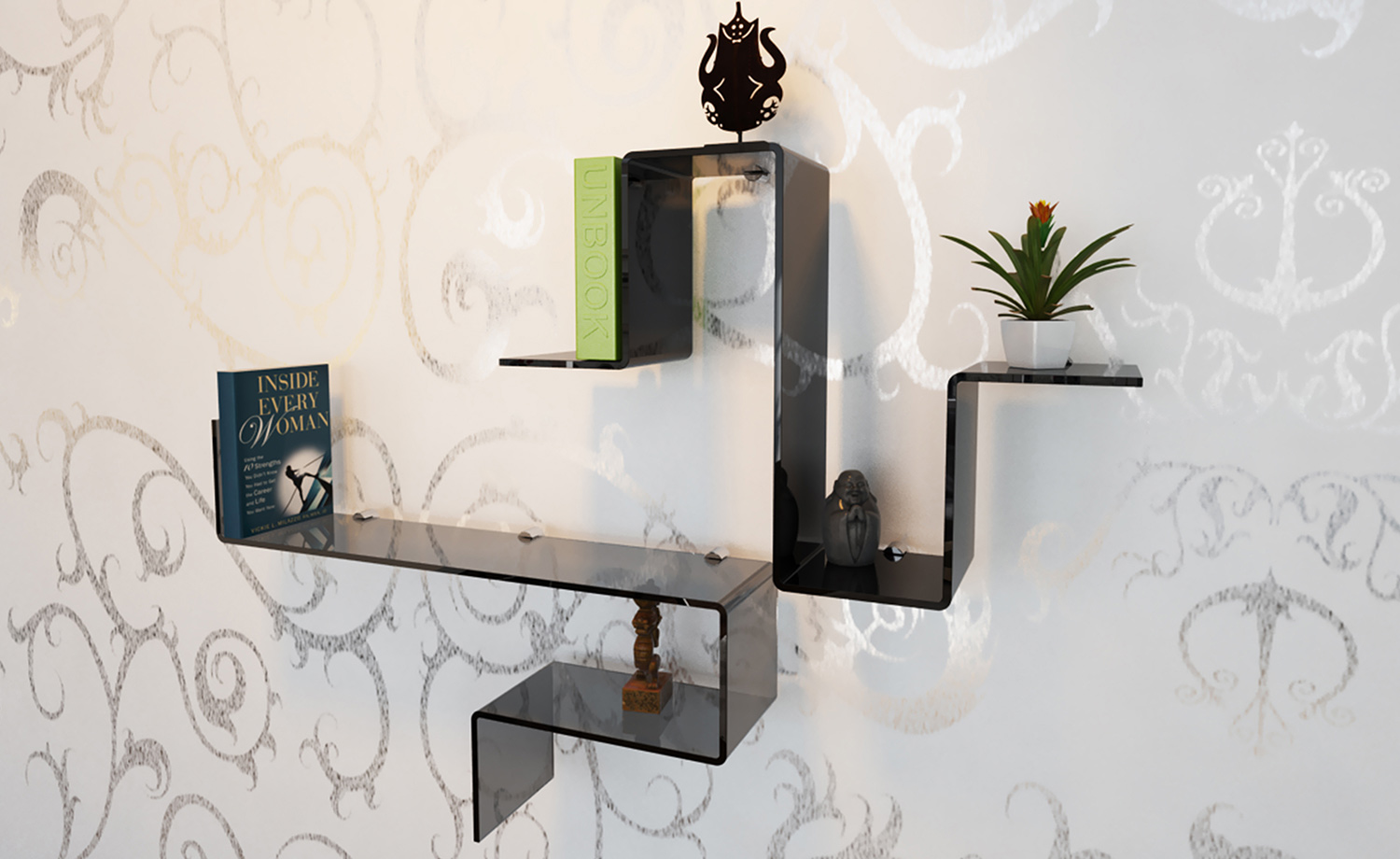 Composizione 1 serie UP & DOWN Librerie Arredamento Petrozzi