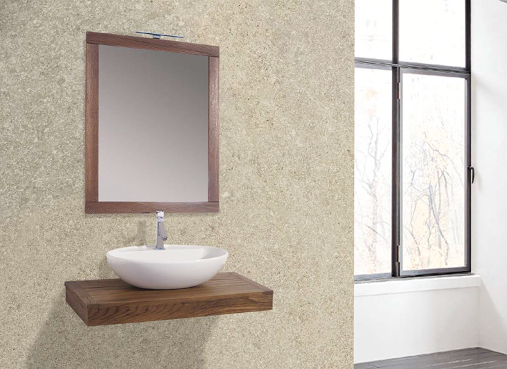 Composizione 5 Vecchie Travi serie Contemporanea Mobili Bagno RedLine