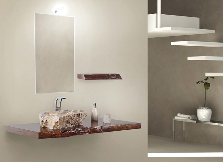 Composizione 7 Venezia serie Contemporanea Mobili Bagno RedLine