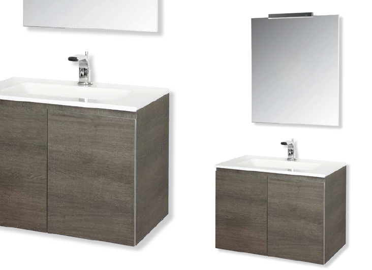 Composizione 1 Ambra serie Day By Day Mobili Bagno RedLine