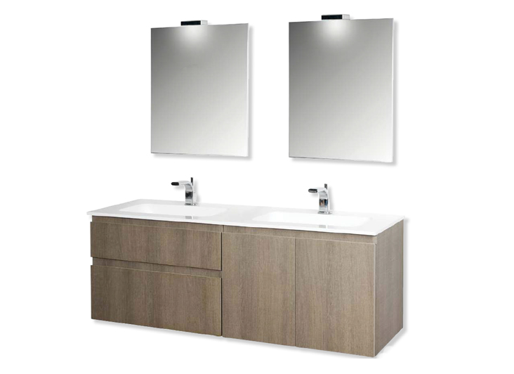 Composizione 9 Ambra serie Day By Day Mobili Bagno RedLine