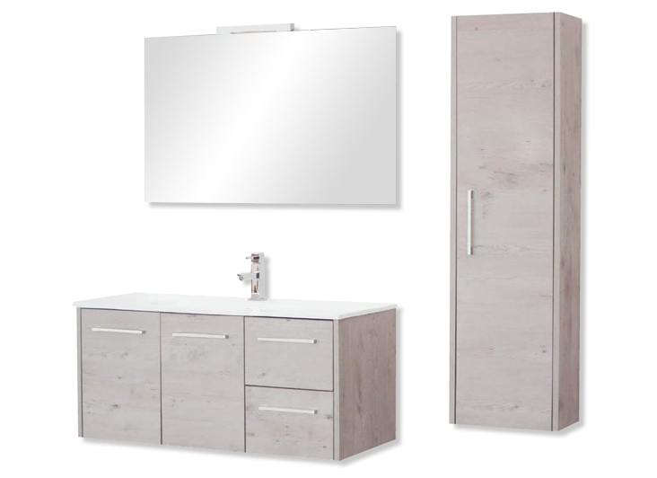 Composizione 3 Aruba serie Day By Day Mobili Bagno RedLine