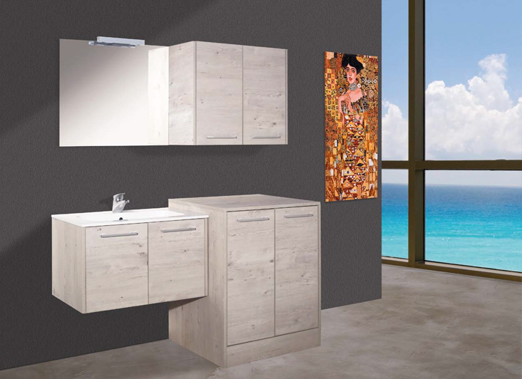 Composizione 5 Aruba serie Day By Day Mobili Bagno RedLine