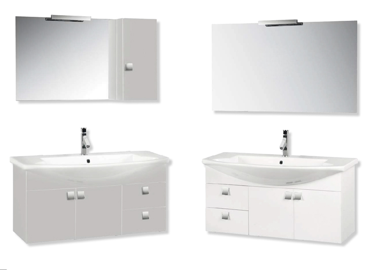 Composizione 1 e 2 Giada serie Day By Day Mobili Bagno RedLine