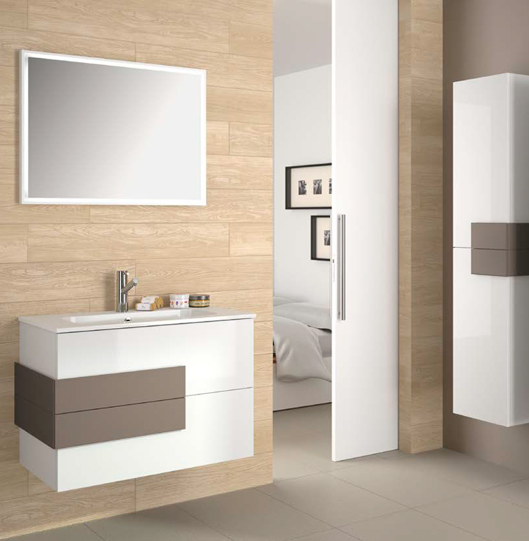 Composizione 2 serie Cronos Mobili Bagno Salgar