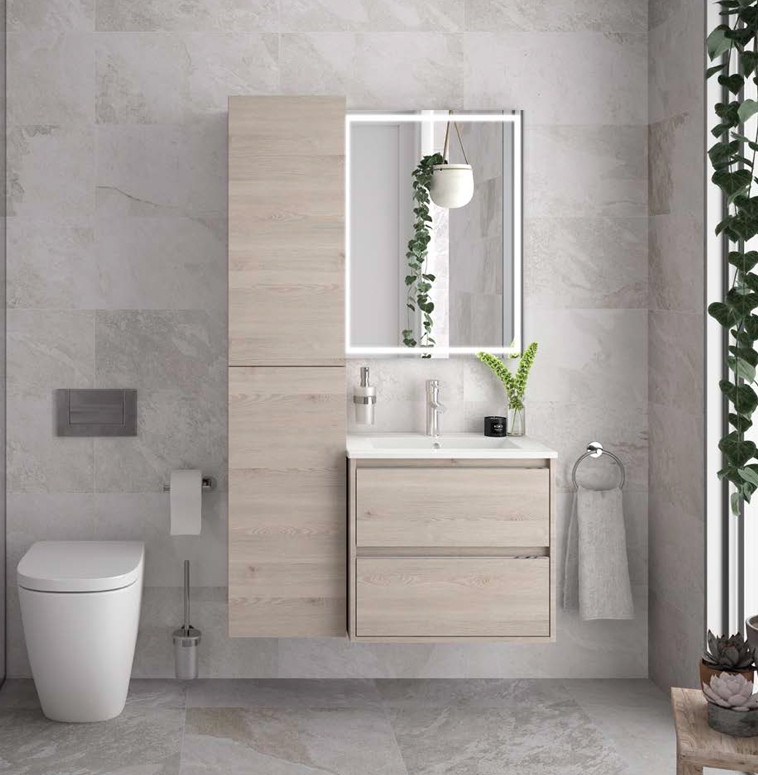 Composizione 3 serie S40 profonditá 40 cm Mobili Bagno Salgar