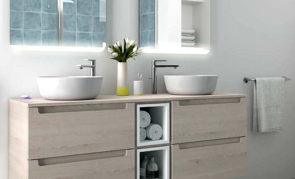 Monterrey Serie Salgar Mobili Bagno Linea Completa