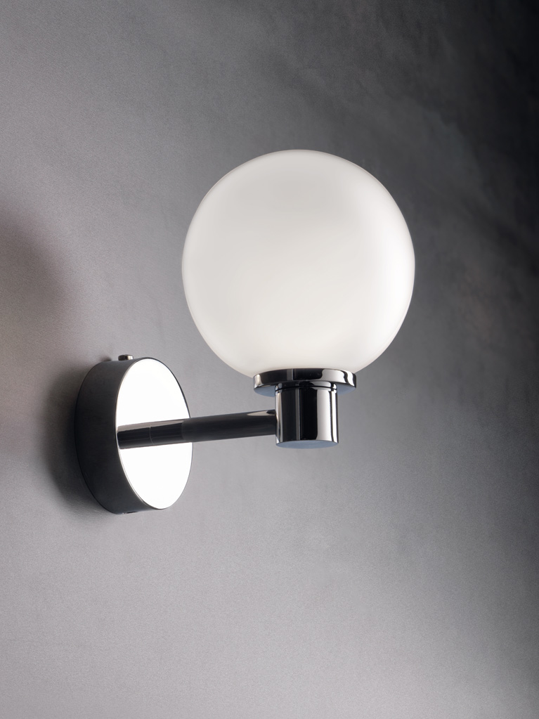 774 MOON LED Applique a parete finitura cromo Illuminazione Accessori Arredo Bagno Stilhaus