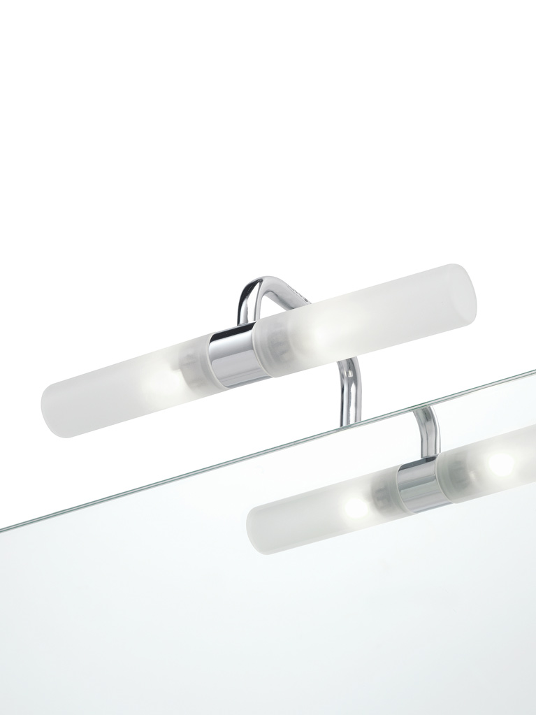 973-SP Applique per specchio alogena finitura cromo Illuminazione Accessori Arredo Bagno Stilhaus
