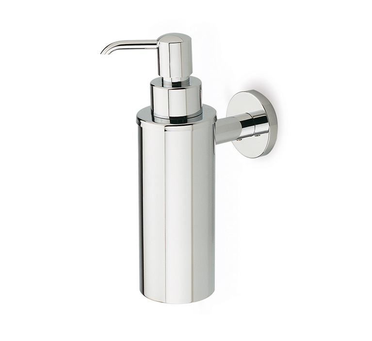 ME30 serie MEDEA Porta dosatore sapone liquido finitura cromo, Nichel Satinato o Nero Opaco Accessori Moderni Arredo Bagno Stilhaus