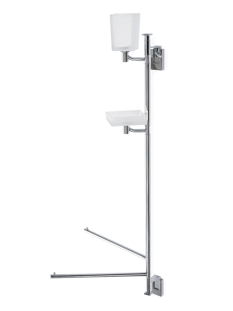 Q24 Serie QUID Colonna componibile a parete per lavabo Accessori Moderni Arredo Bagno Stilhaus