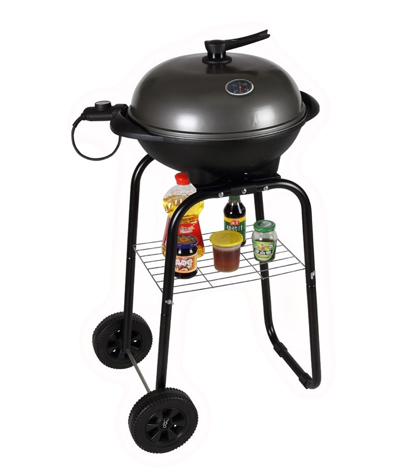 GIOROUND Bbq Elettrico 1700-2000 W Barbecue GMR Trading