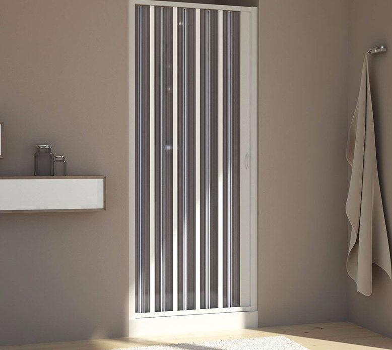 SIRIO Serie COLIBRÍ PLUS Nicchia 1 o 2 porte a Soffietto  Profilo PVC  Box Doccia Forte srl Accessori Doccia
