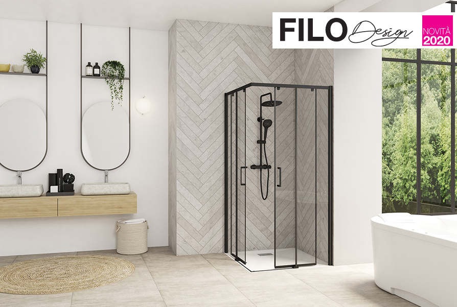 SMART FILO DESIGN Linea Box Doccia Nicchia / Ad Angolo Grandform Accessori Doccia