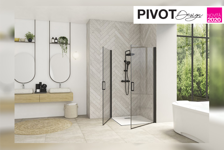 SMART PIVOT DESIGN Linea Box Doccia Nicchia / Ad Angolo Grandform Accessori Doccia