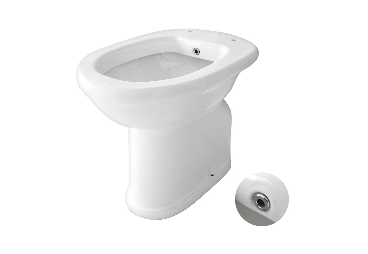 152-A301 VASO / BIDET ANZIANI CHIUSO COMPLETO DI EROGATORE Sanitari Disabili Dianflex