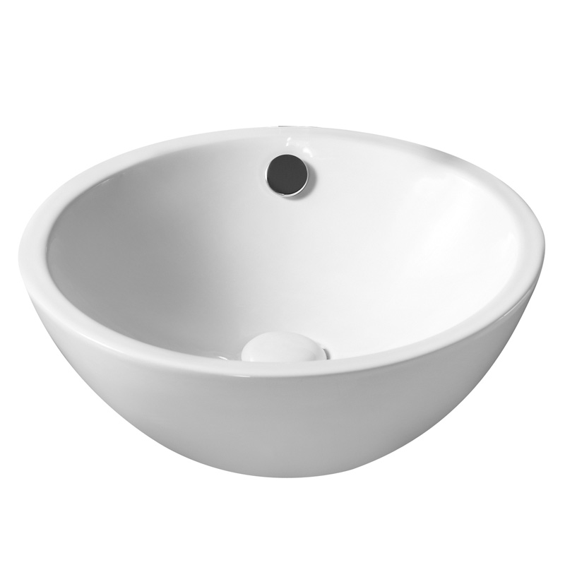 MOD. 185-LA25 Lavabo d'appoggio Bianco in Ceramica Linpha Dianflex