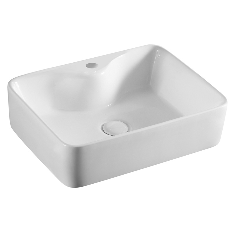 MOD. 185-LA34 Lavabo d'appoggio Bianco in Ceramica Linpha Dianflex