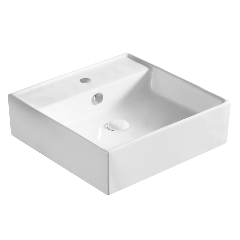 MOD. 185-LA40 Lavabo d'appoggio Bianco in Ceramica Linpha Dianflex