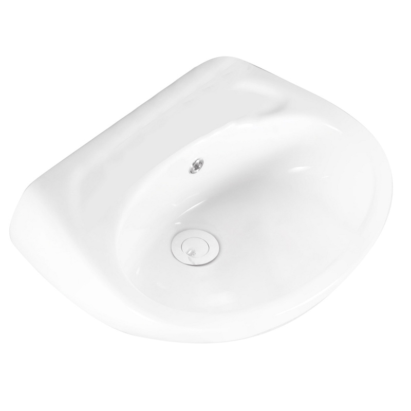 MOD. 185-LP700 Lavabo a parete Bianco in Ceramica Linpha Dianflex