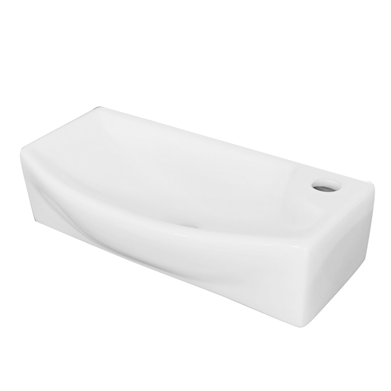 MOD. 185-LP702 Lavabo a parete Bianco in Ceramica Linpha Dianflex