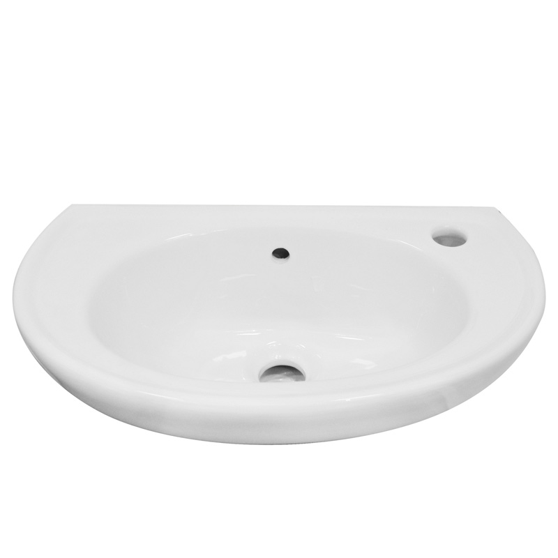 MOD. 185-LP705 Lavabo a parete Bianco in Ceramica Linpha Dianflex