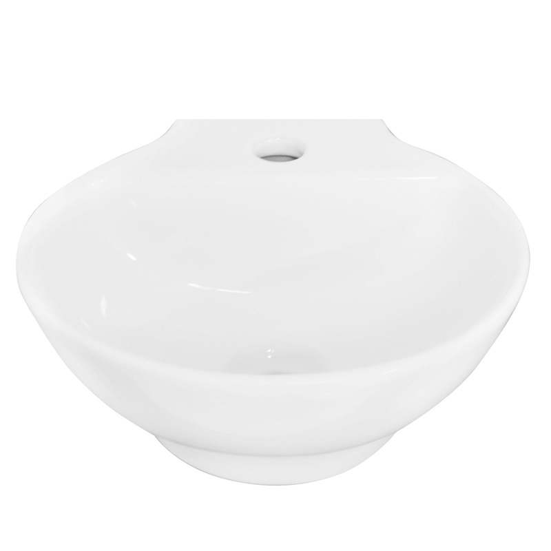 MOD. 185-LP706 Lavabo a parete Bianco in Ceramica Linpha Dianflex