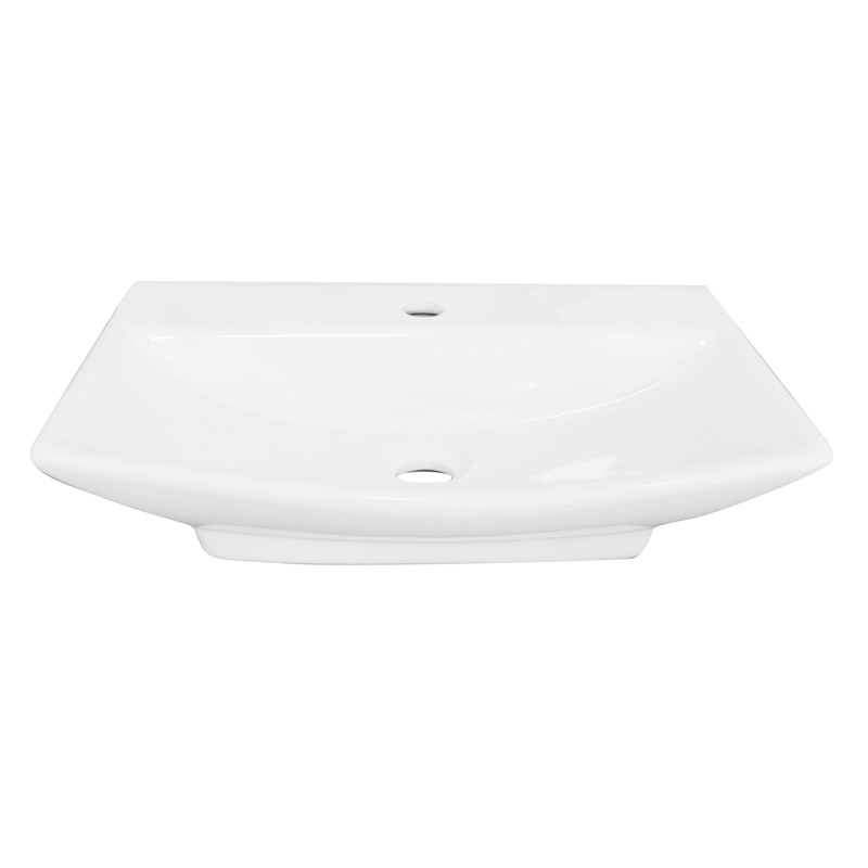 MOD. 185-LP709 Lavabo a parete Bianco in Ceramica Linpha Dianflex