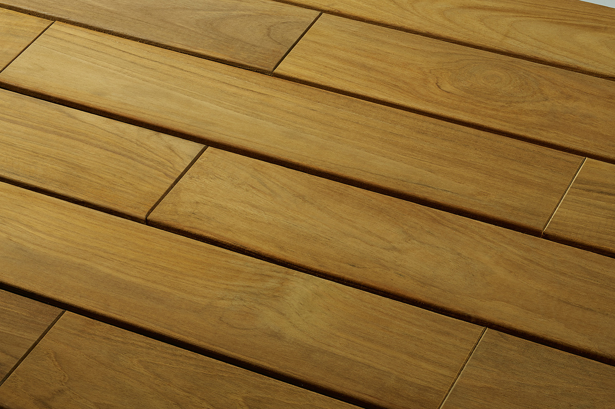 TEAK modulo centrale Elysium Outdoor Corá Parquet