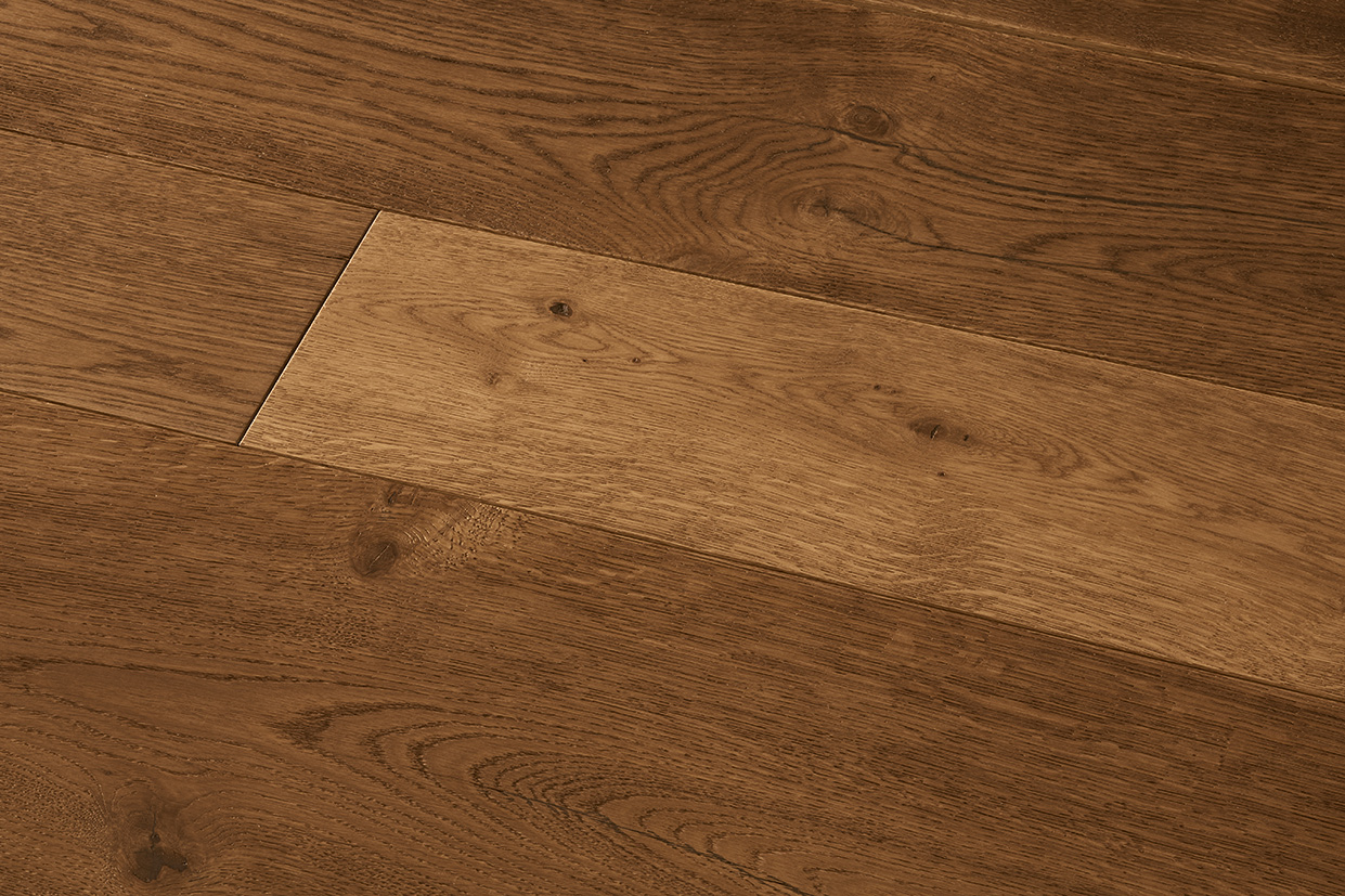 NAXOS FSC Spazzolato Stuccato Nero Termo Serie Maxi Due-Tre Rovere Prefiniti Linea Easy Corá Parquet