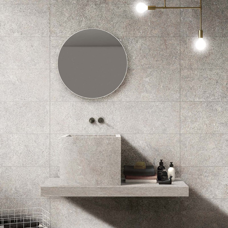 Wall & Washbasin: Ash 30x120 Native Legni Abk Piastrelle & Mosaici